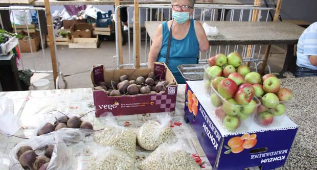 Ponuda četvrtkom na požeškoj tržnici 16.7.2020.