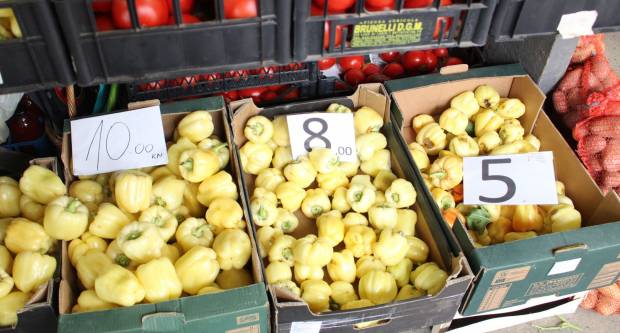 Ponuda četvrtkom na požeškoj tržnici 16.7.2020.