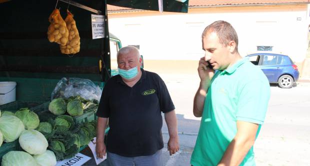 Ponuda četvrtkom na požeškoj tržnici 16.7.2020.