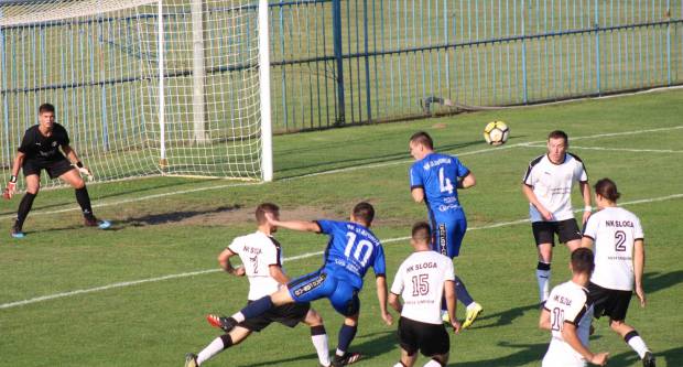 Plavi s Orljave na domaćem terenu prošetali kroz ekipu NK Sloga Nova Gradiška (7:1)
