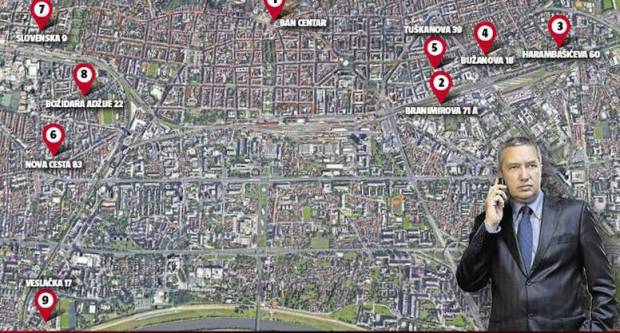 Dragan Kovačević ʺpleterničke gore listʺ posjeduje zavidnu kolekciju stanova u Zagrebu Dragan Kovačević ʺpleterničke gore listʺ posjeduje zavidnu kolekciju stanova u Zagrebu