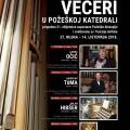 Orguljaške večeri u požeškoj katedrali