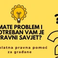 Besplatna pravna pomoć u Požegi i Pleternici – 4. prosinca 2025.