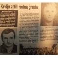 Krvlju zalili rodnu grudu: Godišnjica pogibije Z. Bešlića, I. Stožickog i S. Trohe