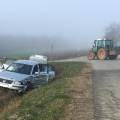 KRIVA MAGLA??! Sudar auta i traktora u Krivaju, ima ozlijeđenih