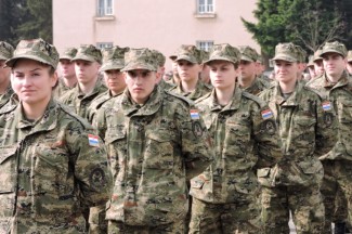 Prisega u požeškoj vojarni