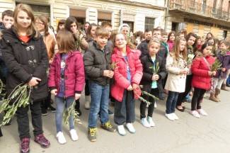 Cvjetnica u Požegi: Procesija i sveta misa u katedrali