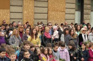 Cvjetnica u Požegi: Procesija i sveta misa u katedrali