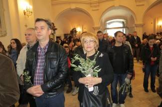 Cvjetnica u Požegi: Procesija i sveta misa u katedrali