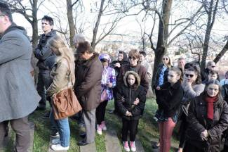 Veliki petak u Požegi: Križni put na Kalvariji