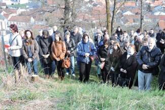 Veliki petak u Požegi: Križni put na Kalvariji