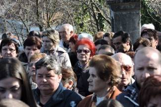 Veliki petak u Požegi: Križni put na Kalvariji