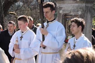 Veliki petak u Požegi: Križni put na Kalvariji