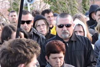 Veliki petak u Požegi: Križni put na Kalvariji