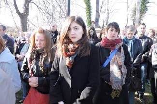 Veliki petak u Požegi: Križni put na Kalvariji