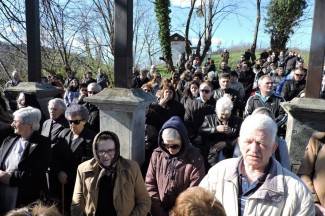 Veliki petak u Požegi: Križni put na Kalvariji