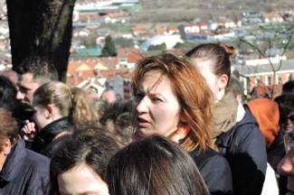 Veliki petak u Požegi: Križni put na Kalvariji