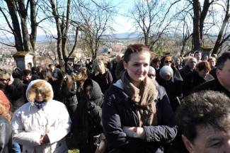 Veliki petak u Požegi: Križni put na Kalvariji