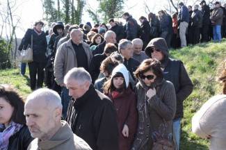 Veliki petak u Požegi: Križni put na Kalvariji