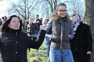 Veliki petak u Požegi: Križni put na Kalvariji