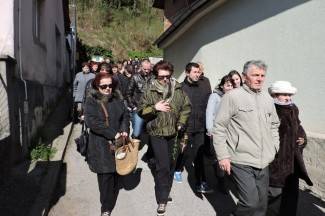 Veliki petak u Požegi: Križni put na Kalvariji