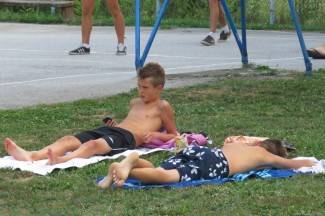 Vrući dan na požeškim bazenima: 9.8.2015.