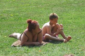 Vrući dan na požeškim bazenima: 9.8.2015.