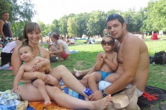 Vrući dan na požeškim bazenima: 9.8.2015.