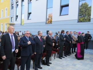 Otvorenje nove zgrade i sportske dvorane Katoličke osnovne i srednje škole, 12.9.2015.