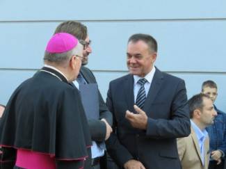 Otvorenje nove zgrade i sportske dvorane Katoličke osnovne i srednje škole, 12.9.2015.