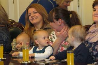 Prijem za roditelje i bebe u Gradu Požegi, 3.11.2015.