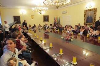 Prijem za roditelje i bebe u Gradu Požegi, 3.11.2015.