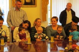 Prijem za roditelje i bebe u Gradu Požegi, 3.11.2015.