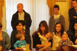 Prijem za roditelje i bebe u Gradu Požegi, 3.11.2015.