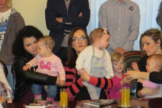 Prijem za roditelje i bebe u Gradu Požegi, 3.11.2015.