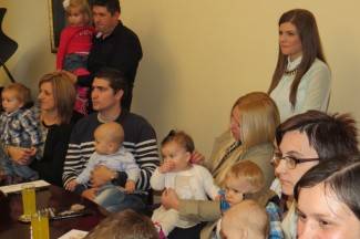 Prijem za roditelje i bebe u Gradu Požegi, 3.11.2015.