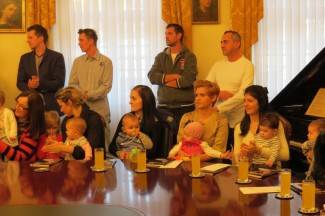 Prijem za roditelje i bebe u Gradu Požegi, 3.11.2015.