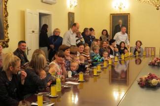 Prijem za roditelje i bebe u Gradu Požegi, 3.11.2015.