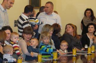 Prijem za roditelje i bebe u Gradu Požegi, 3.11.2015.