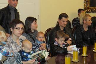 Prijem za roditelje i bebe u Gradu Požegi, 3.11.2015.