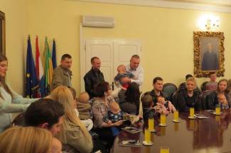 Prijem za roditelje i bebe u Gradu Požegi, 3.11.2015.