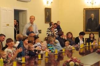 Prijem za roditelje i bebe u Gradu Požegi, 3.11.2015.