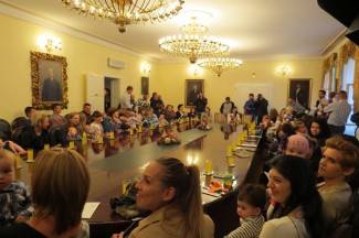 Prijem za roditelje i bebe u Gradu Požegi, 3.11.2015.