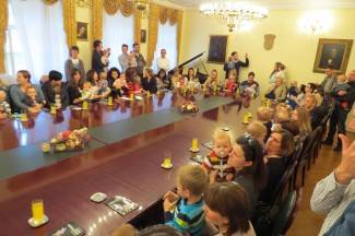 Prijem za roditelje i bebe u Gradu Požegi, 3.11.2015.