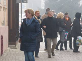Požega: Maglovita šetnja Požegom, 12.12.2015.