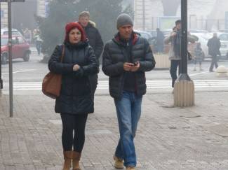 Požega: Maglovita šetnja Požegom, 12.12.2015.