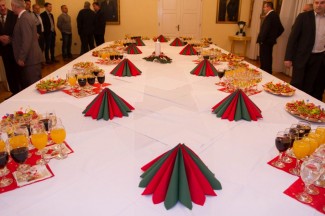 Božićni prijem kod požeškog gradonačelnika Vedrana Neferovića, 18.12.2015.