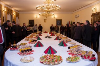 Božićni prijem kod požeškog gradonačelnika Vedrana Neferovića, 18.12.2015.