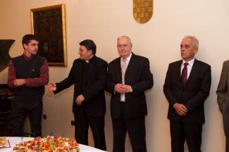 Božićni prijem kod požeškog gradonačelnika Vedrana Neferovića, 18.12.2015.