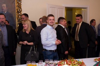 Božićni prijem kod požeškog gradonačelnika Vedrana Neferovića, 18.12.2015.